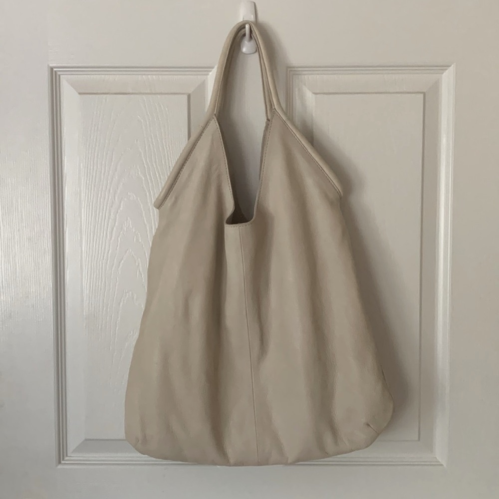 Off-White Genuine Leather Shoulder Bag